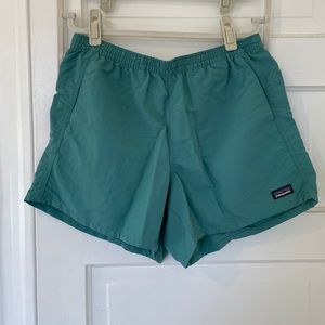 Patagonia Baggies Shorts, Size M, Light Green